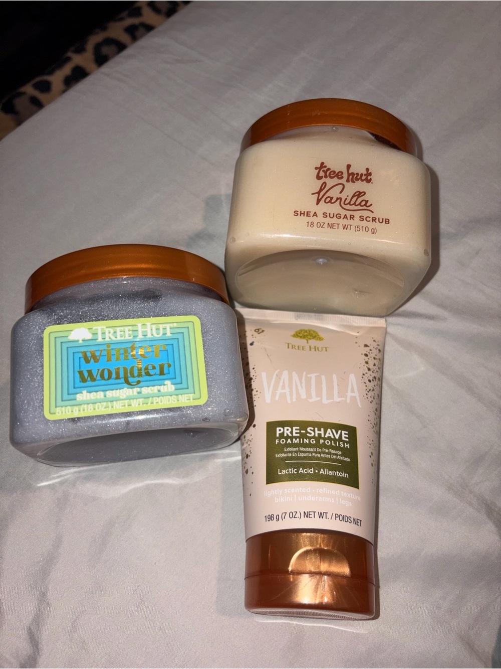 Tree hut Vanilla Shea Sugar Scrub & Pre-Shave - Vanilla